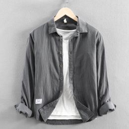 Men's Fashion Casual Loose Top (Option: Gray green-2XL)
