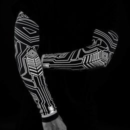 Men's Functional Wind Sports Sleeve (Option: Pattern3)